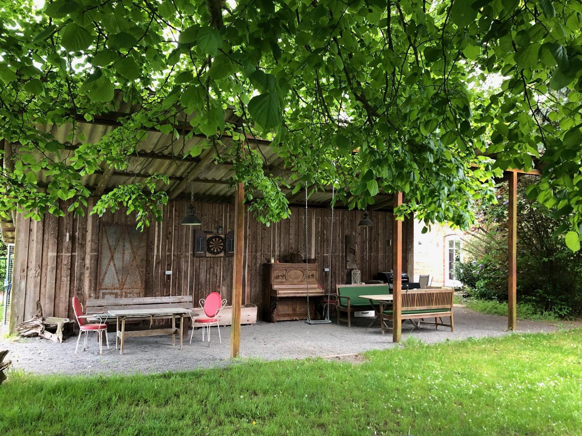 Romantische Ferienwohnung Unter Den Linden Buchholz  Экстерьер фото